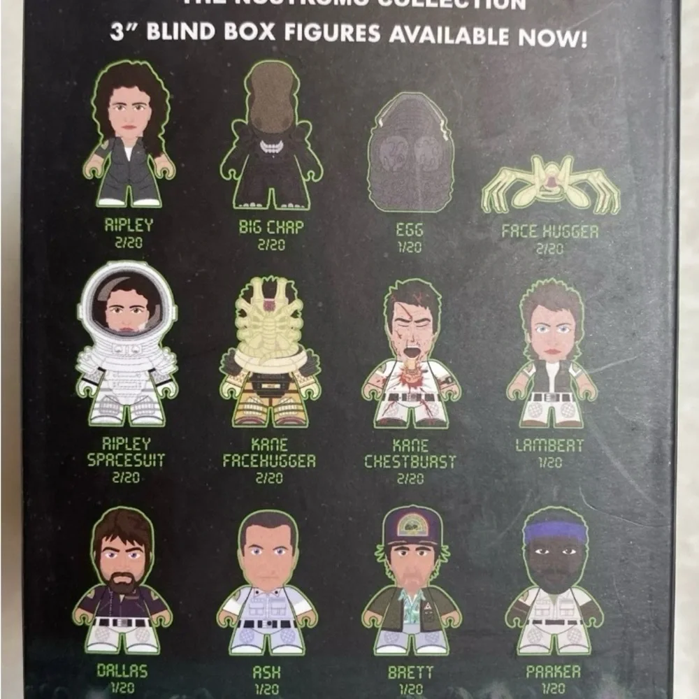 Titans Alien Nostromo Collection Twin Pack Xenomorph & Parker Horror Block